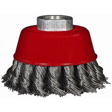 WIRE CUP BRUSH TWISTED 65MMXM14 BLISTER