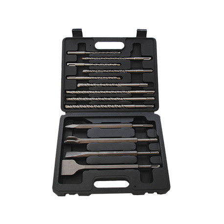 SDS PLUS DRILL and CHISEL SET 13PCE