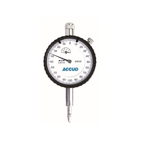 ACCUD DIAL INDICATOR LUG BACK 0-10MM 0.01MM