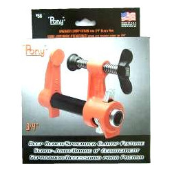 PONY PIPE CLAMP 3/4```` BLACK PIPE