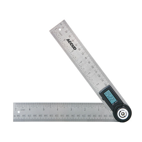 DIGITAL PROTRACTOR BLADE 200MM 0-360