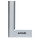 90 BEVELED EDGE SQUARE DIN875 GRADE 00 50X40MM