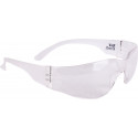 SAFETY EYEWEAR GLASSES CLEAR ERGONOMIC DESIGN IN POLY BAG