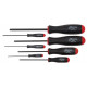 BALL END SCR-DRIVER 7PC SET 1.27-5MM POUCHED