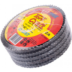 FLAP DISC ZIRCONIUM 115MM 60 GRIT FLAT 4+1 FREE