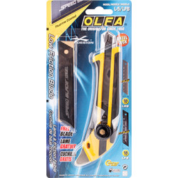 OLFA CUTTER HEAVY DUTY CUTTER WITH X1 FREE SPEED BLADE