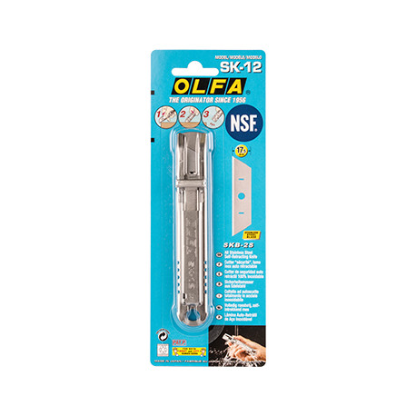 OLFA STAINLESS STEEL SAFETY KNIFE