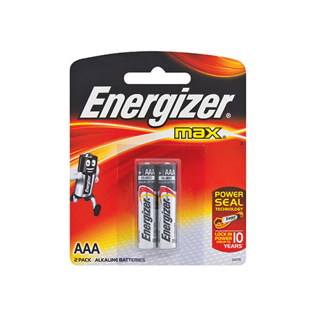 ENERGIZER POWER AAA - 2 PACK (MOQ 20)