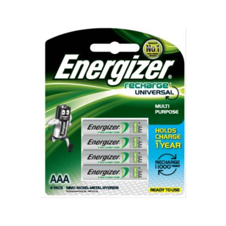 ENERGIZER RECHARGE 700MAH   AAA - 4 PACK (MOQ6)