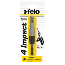 FELO 038 IMP. MAG. BIT HOLDER 14```` 95MM CARD