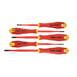 FELO 413 S/DRIVER SET 5PC ERGONIC SLIMLINE INSULATED VDE SL/PH