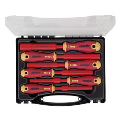 FELO 419 NUT DRIVER SET 6PC ERGONIC INSULATED VDE SL HARD CASE