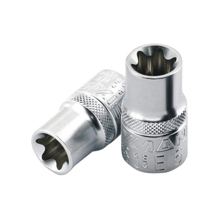 FIXMAN 1/4```` DRIVE E-SOCKET 6 POINT E4