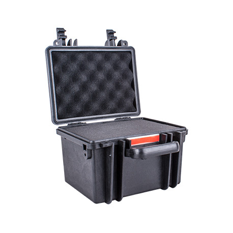 HARD CASE 260X230X185MM OD WITH FOAM BLACK WATER and DUST PROOF (221614)