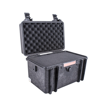 HARD CASE 420X300X290MM OD WITH FOAM BLACK WATER and DUST PROOF (382323)