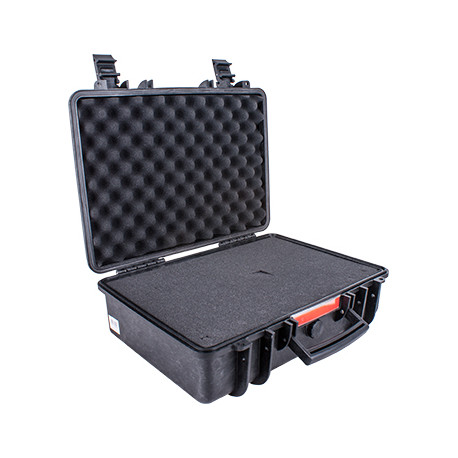 HARD CASE 460X355X175MM OD WITH FOAM BLACK WATER and DUST PROOF 433015