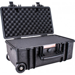 HARD CASE 570X360X265MM OD WITH FOAM BLACK WATER and DUST PROOF 512722