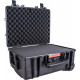 HARD CASE 530X435X260MM OD WITH FOAM BLACK WATER and DUST PROOF 483720