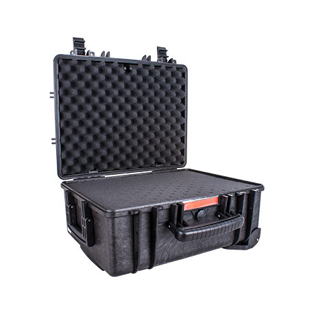 HARD CASE 530X435X260MM OD WITH FOAM BLACK WATER and DUST PROOF 483720