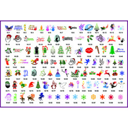 BOOK 16 TATTOO STENCILS 100 DESIGNS PER BOOK 4 DESIGNS ON EA A4 SHEET