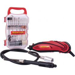 MINI ROTARY TOOL  AND 72 PC ACCESSORY KIT  WITH FLEXIBLE SHAFT