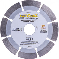 DIAMOND BLADE SEG.115 X 22.23MM FOR METAL CUTTING