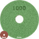 100MM DIAMOND WET POLISHING PAD 1000 GRIT DARK GREEN