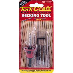 DECKING TOOL 8G STD HEAD PRE-DRILL and COUNTERSINK