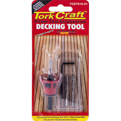 DECKING TOOL 10G STD HEAD PRE-DRILL and COUNTERSINK