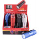 TORCH LED ALUM M/COL X12 PDQ BOX INCL AAA BATTERIES TORK CRAFT