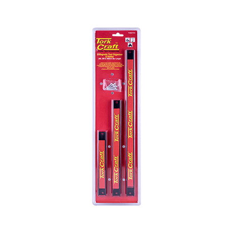 MAGNETIC TOOL ORGANISER/HOLDER  3PCE SET 200-305-460MM BAR LENGTH