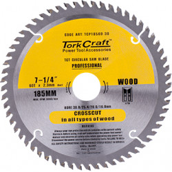 BLADE CONTRACTOR 185X60T 30/20/16/1 CIRCULAR SAW TCT