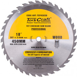 BLADE CONTRACTOR 450 X 36T 30/1 CIRCULAR SAW TCT