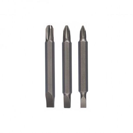 3PC S/DRIVER BIT SET PHandLS D/END