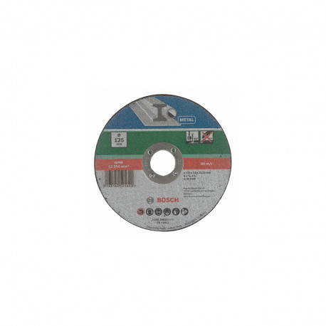 125X2.5 CUTTING DISC FOR METAL STRAIGHT