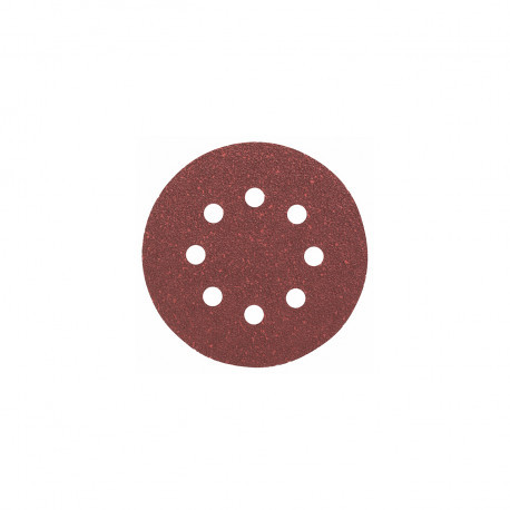 125MM ROUND SANDPAPER - 40G (5)