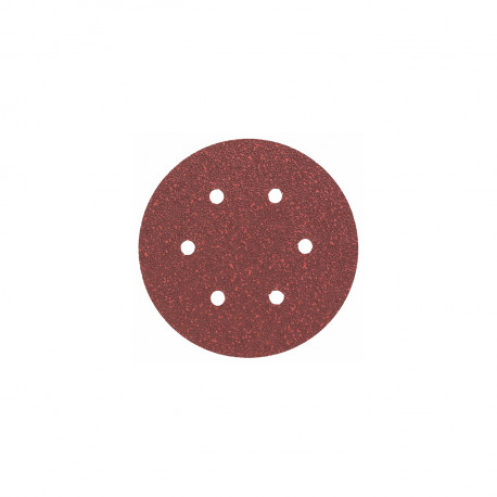 40GR 150MM ROUND SANDPAPER (5)