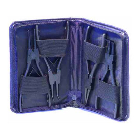 PLIER CIR.180mm 4PC-POUCH