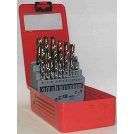 DRILLS  FUL.GR.1-13mm 25PC